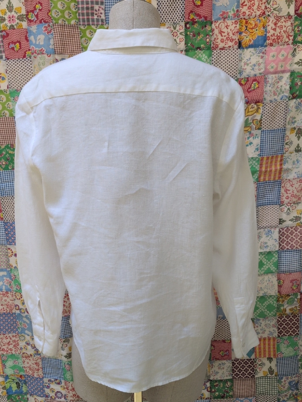 Tommy Bahama White Linen Shirt - Picture 7 of 10
